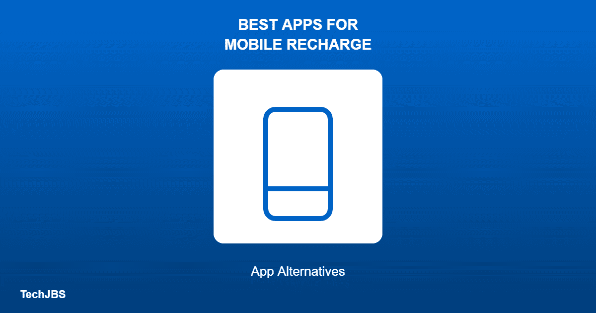 Phone icon representing the best apps for mobile recharge in India
